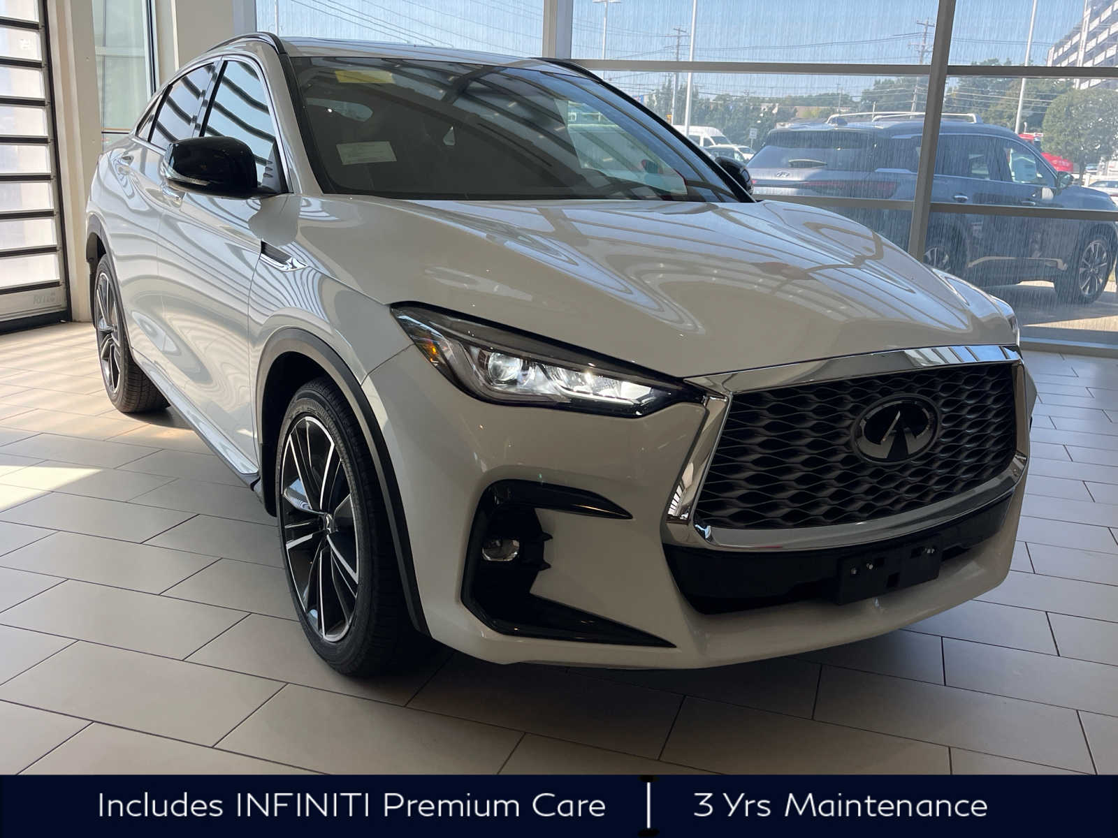 new 2025 INFINITI QX55 car, priced at $49,774