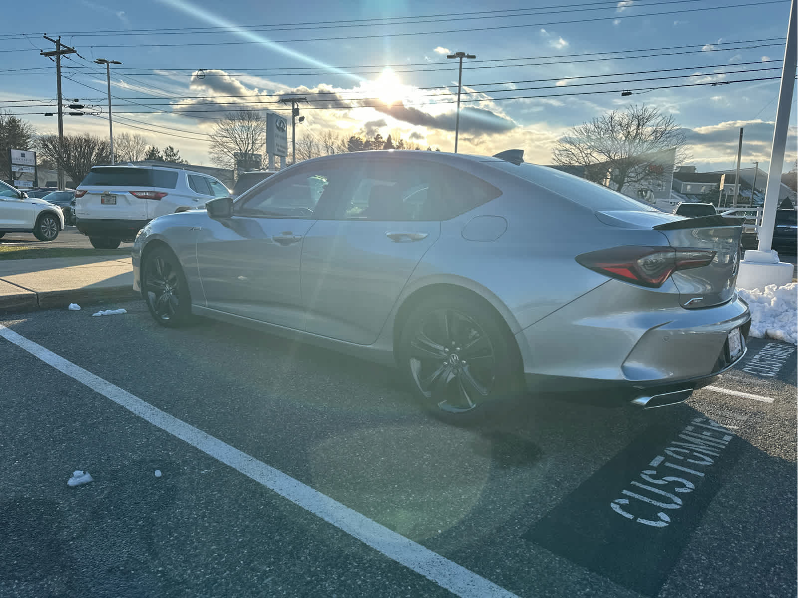 used 2021 Acura TLX car, priced at $30,998