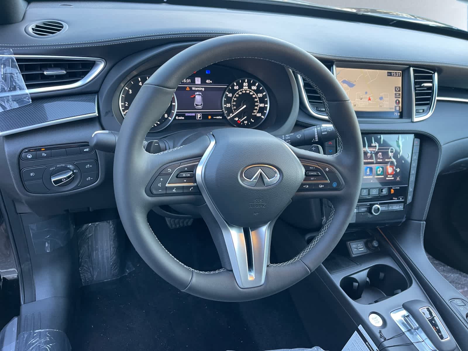 new 2025 INFINITI QX50 car, priced at $50,158