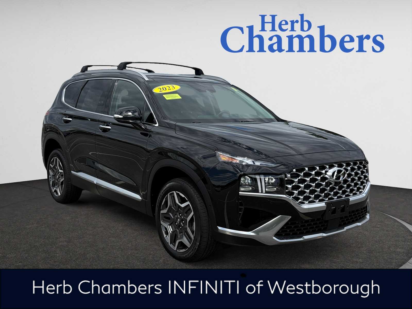 used 2023 Hyundai Santa Fe car, priced at $32,498