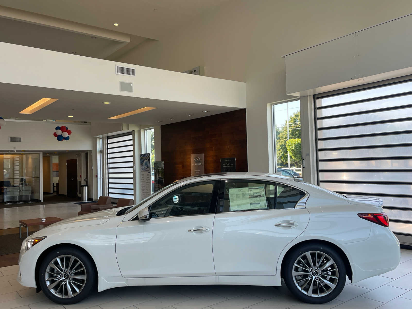 new 2024 INFINITI Q50 car, priced at $46,604