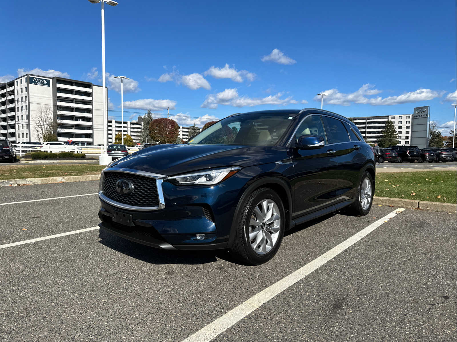 used 2020 INFINITI QX50 car, priced at $23,998