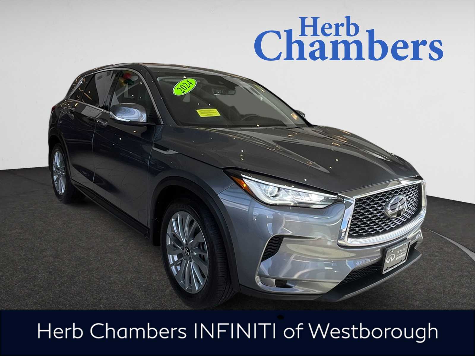 used 2024 INFINITI QX50 car, priced at $33,498