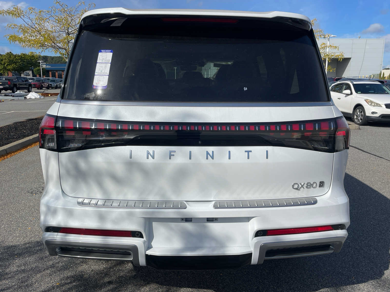 new 2025 INFINITI QX80 car, priced at $101,715