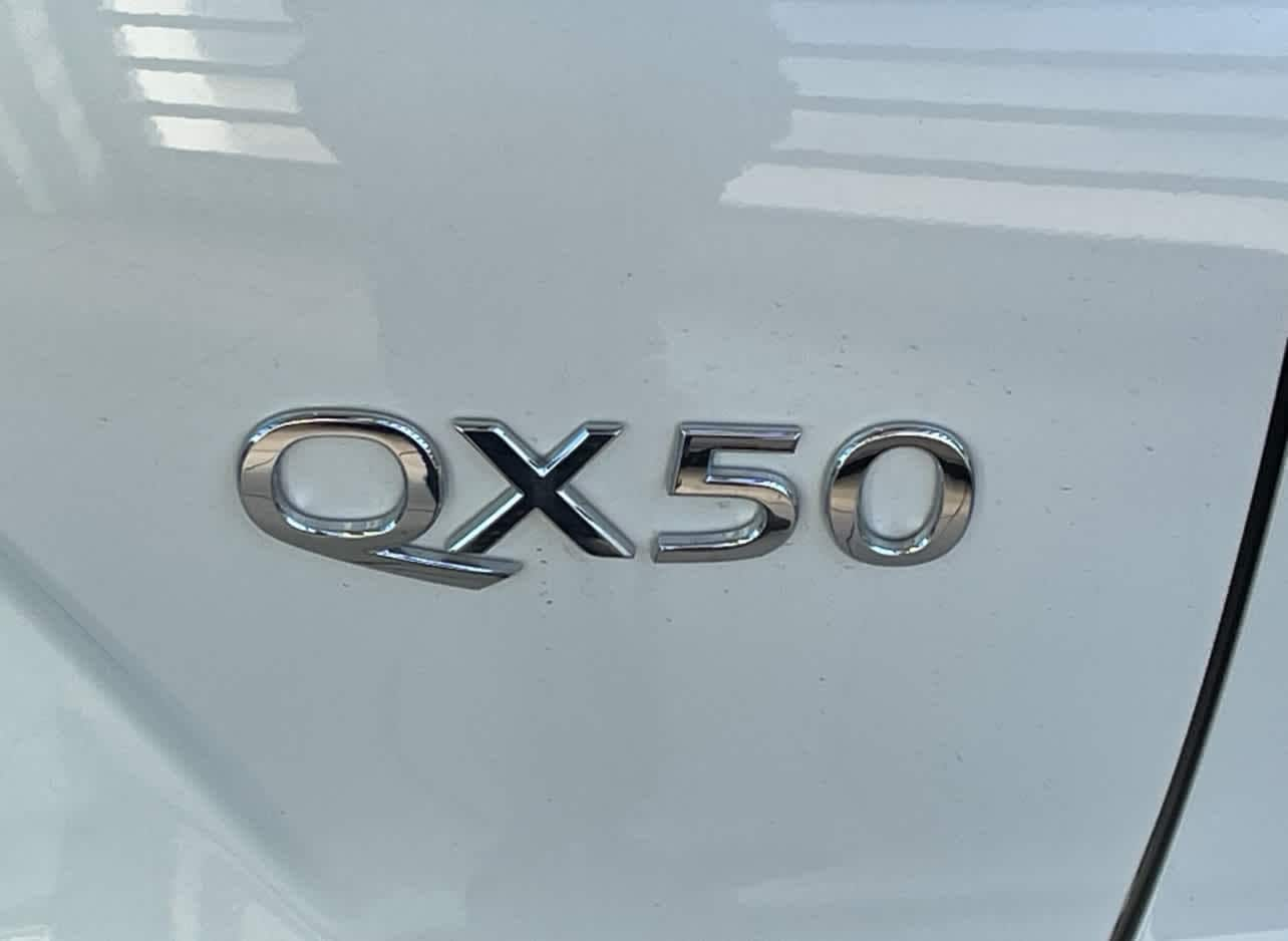 new 2025 INFINITI QX50 car, priced at $48,164