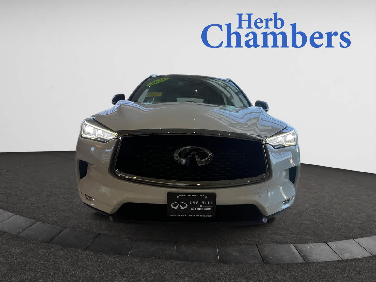 used 2021 INFINITI QX50 car, priced at $27,498