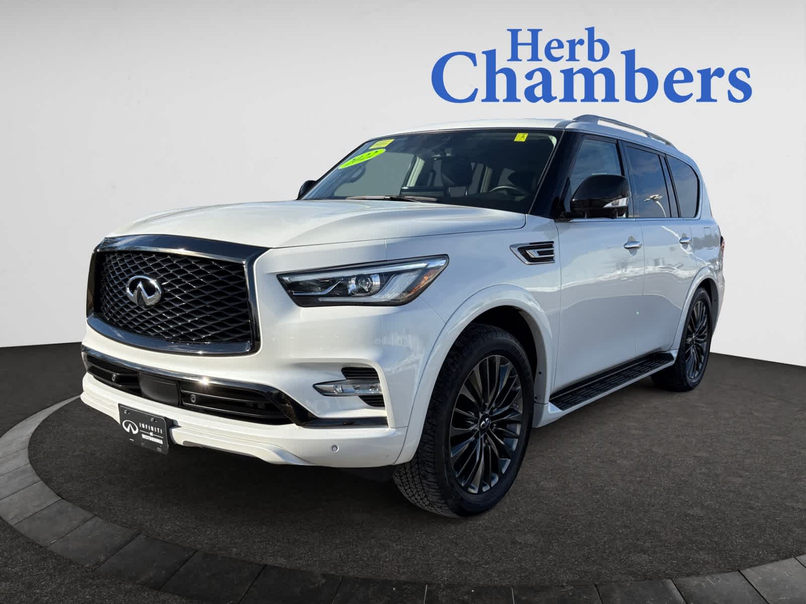 used 2022 INFINITI QX80 car, priced at $52,498