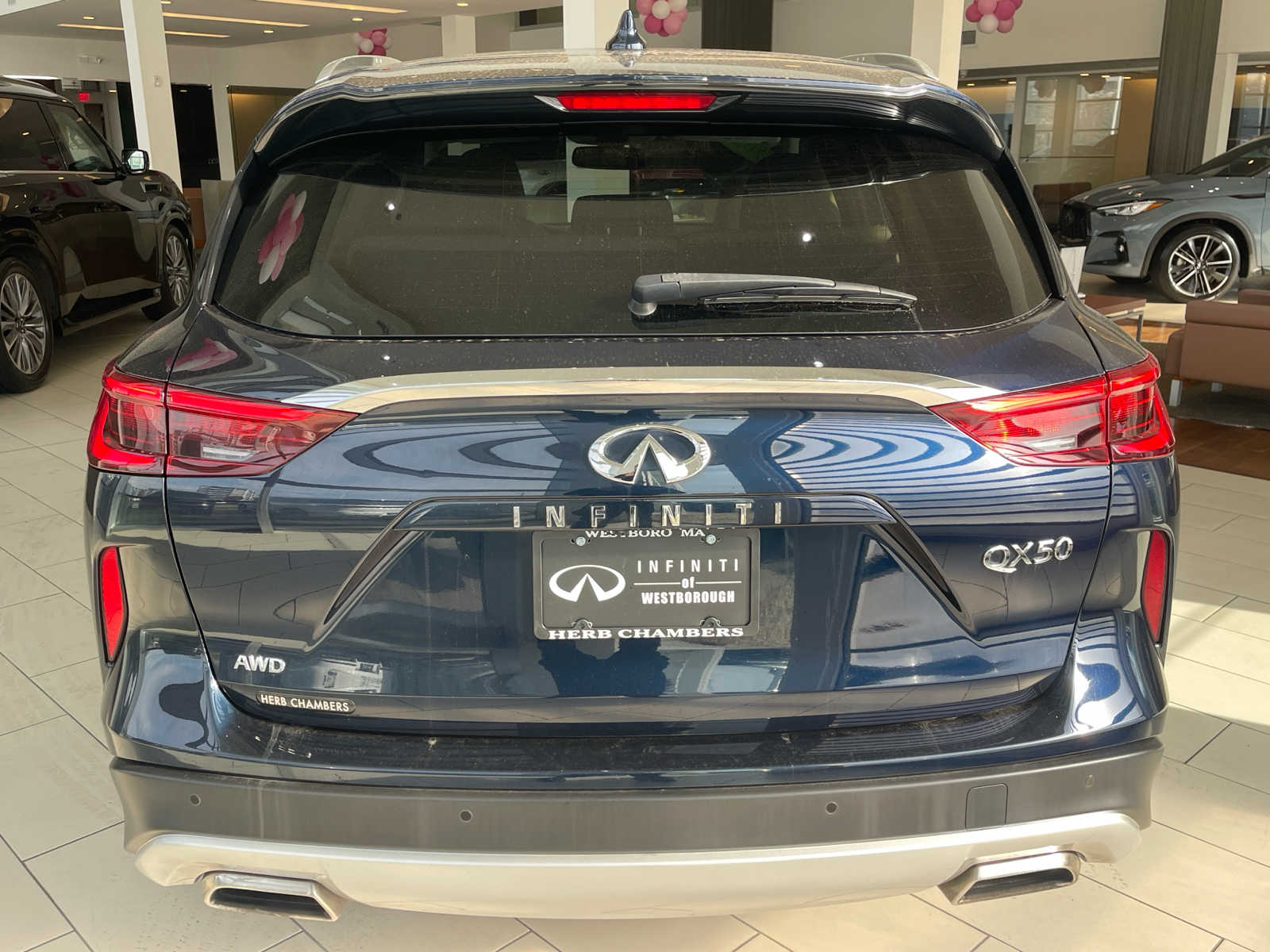 used 2020 INFINITI QX50 car, priced at $21,098