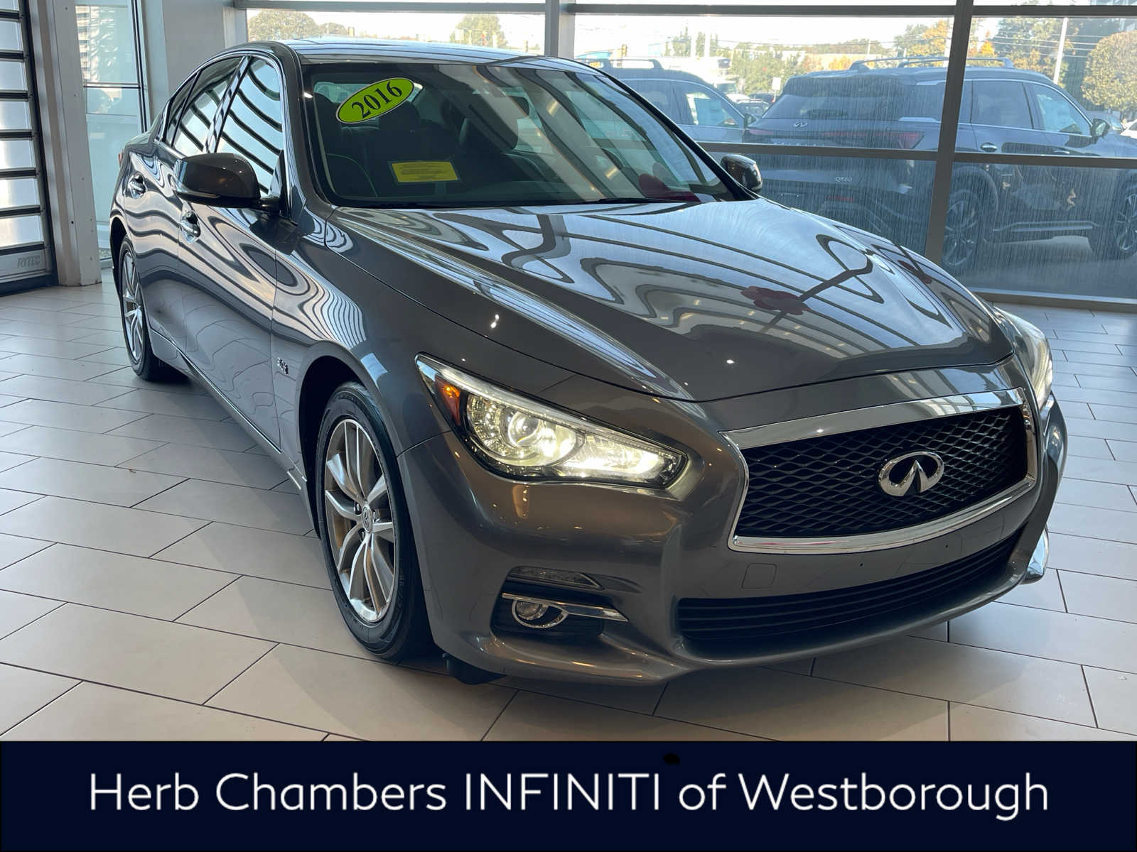 used 2016 INFINITI Q50 car, priced at $17,998