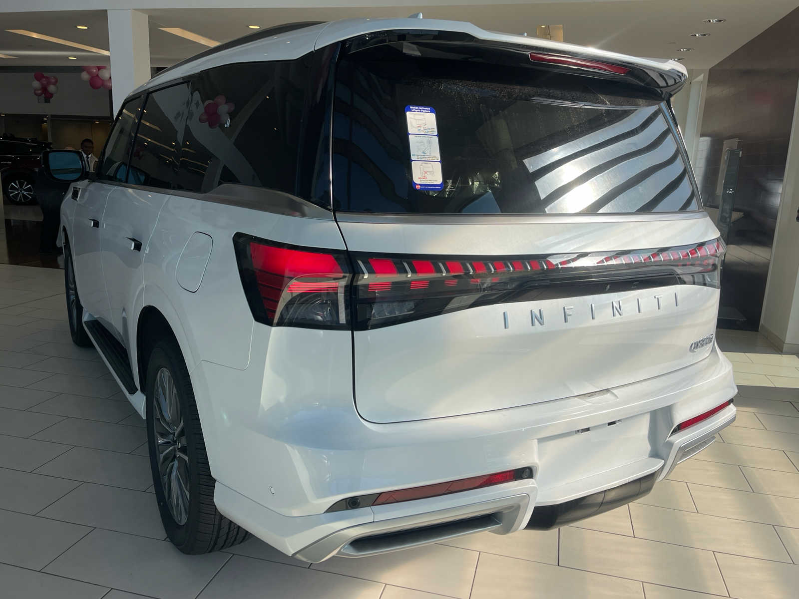 new 2025 INFINITI QX80 car, priced at $95,357