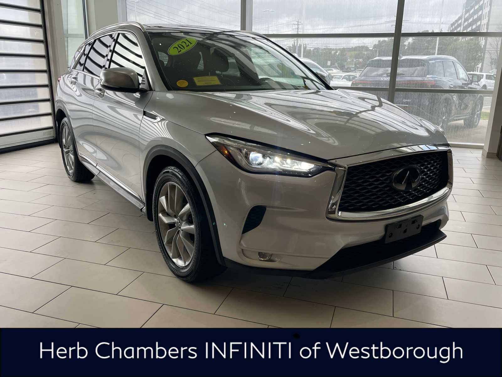 used 2021 INFINITI QX50 car, priced at $21,498