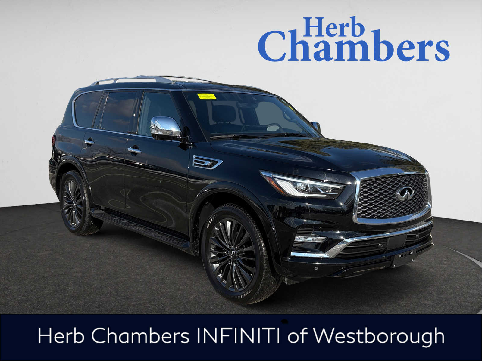 used 2023 INFINITI QX80 car, priced at $53,998