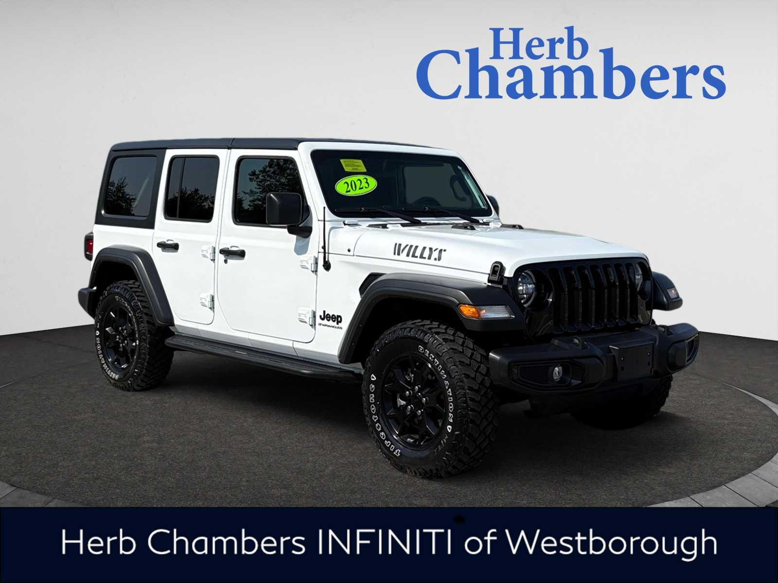 used 2023 Jeep Wrangler car, priced at $35,998