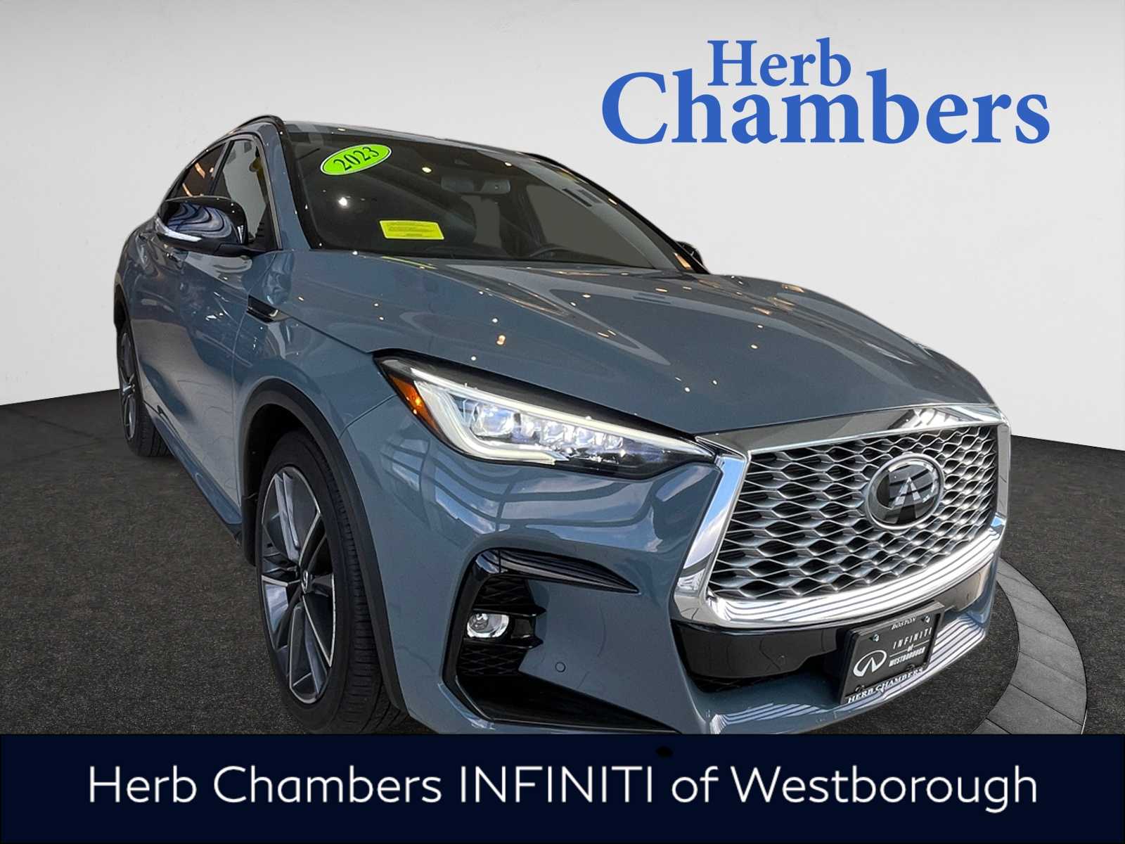 used 2023 INFINITI QX55 car, priced at $36,998