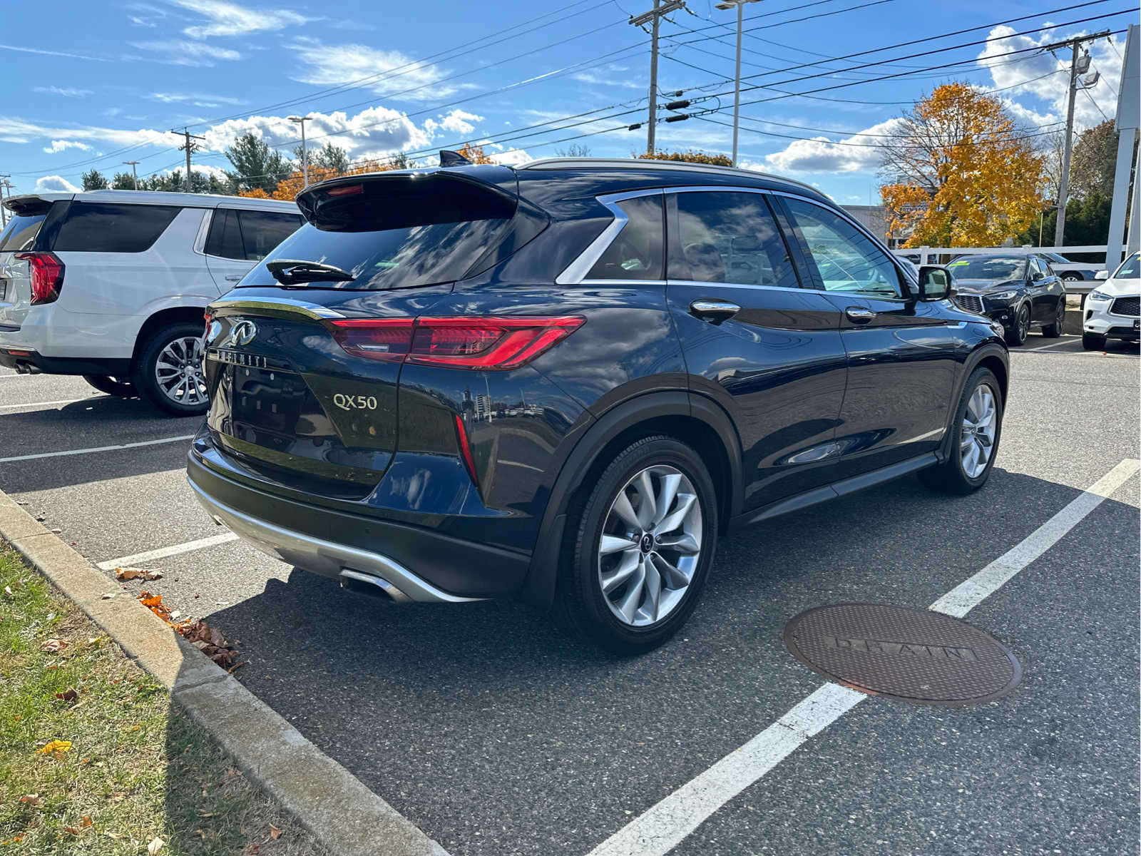 used 2020 INFINITI QX50 car, priced at $23,998