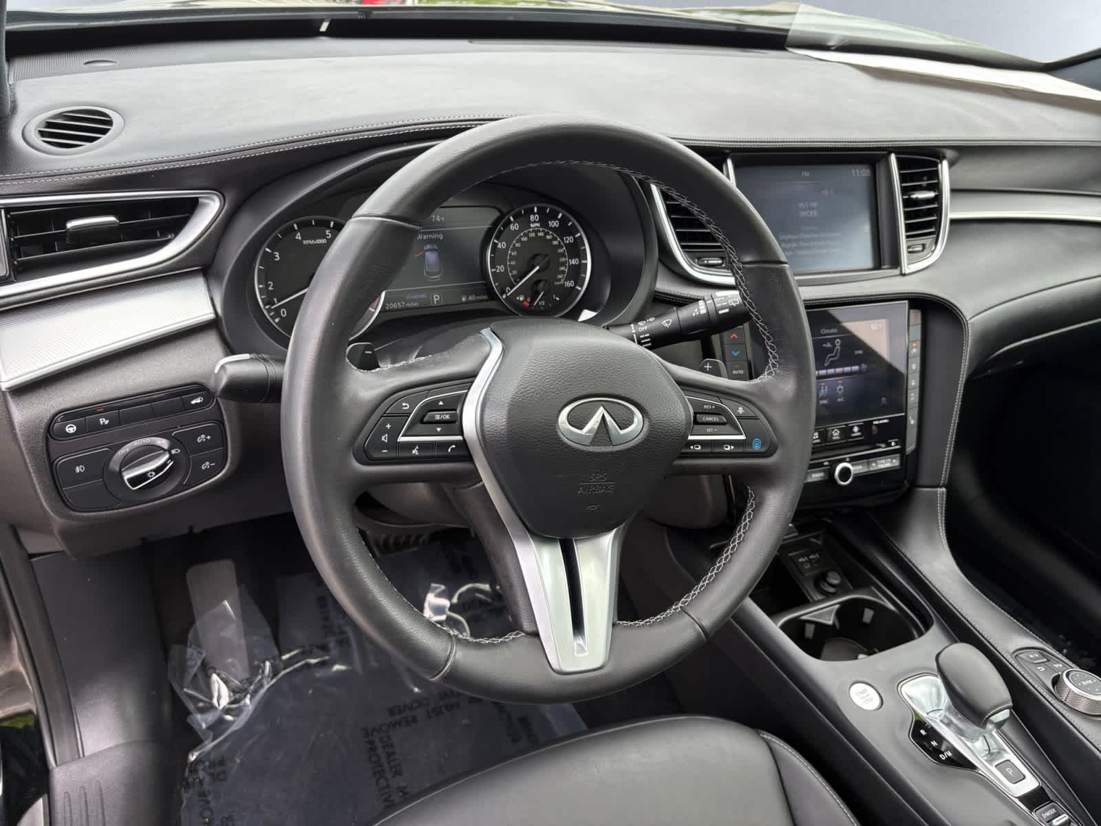 used 2021 INFINITI QX50 car, priced at $28,998