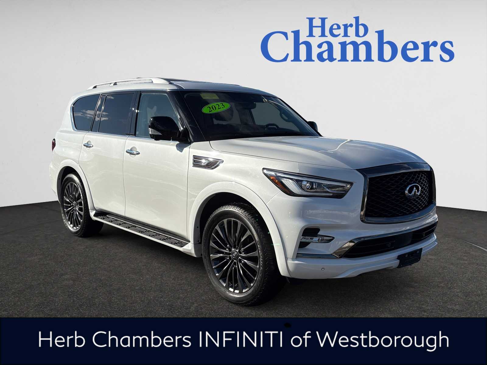 used 2023 INFINITI QX80 car, priced at $53,998