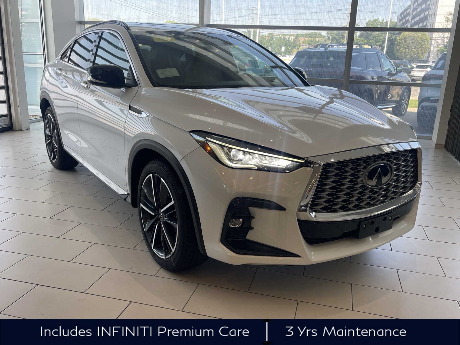 new 2024 INFINITI QX55 car, priced at $50,100