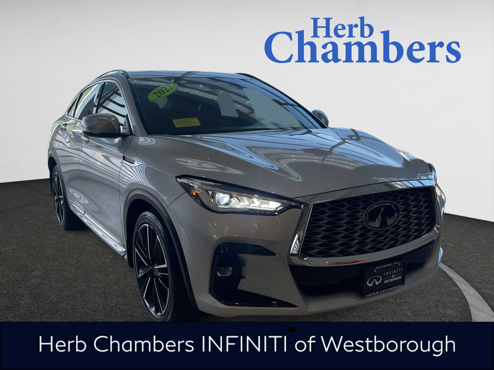 used 2022 INFINITI QX55 car, priced at $32,198