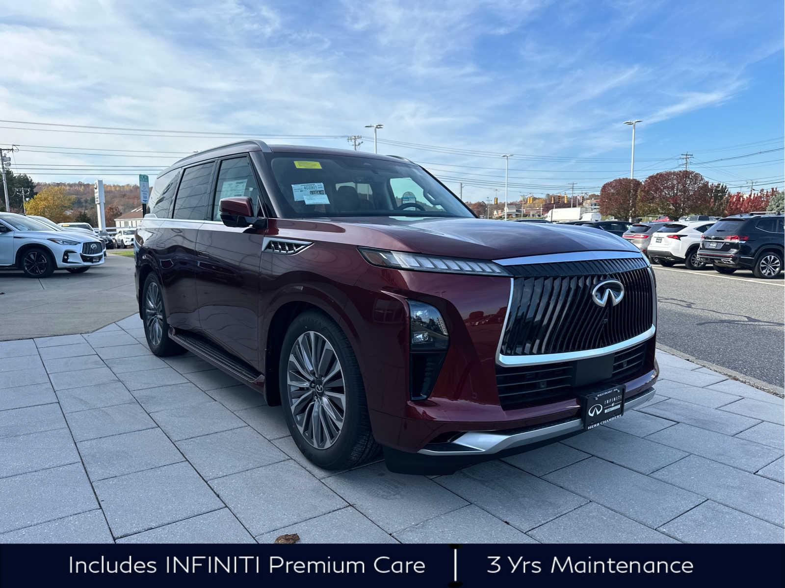 new 2025 INFINITI QX80 car, priced at $92,732