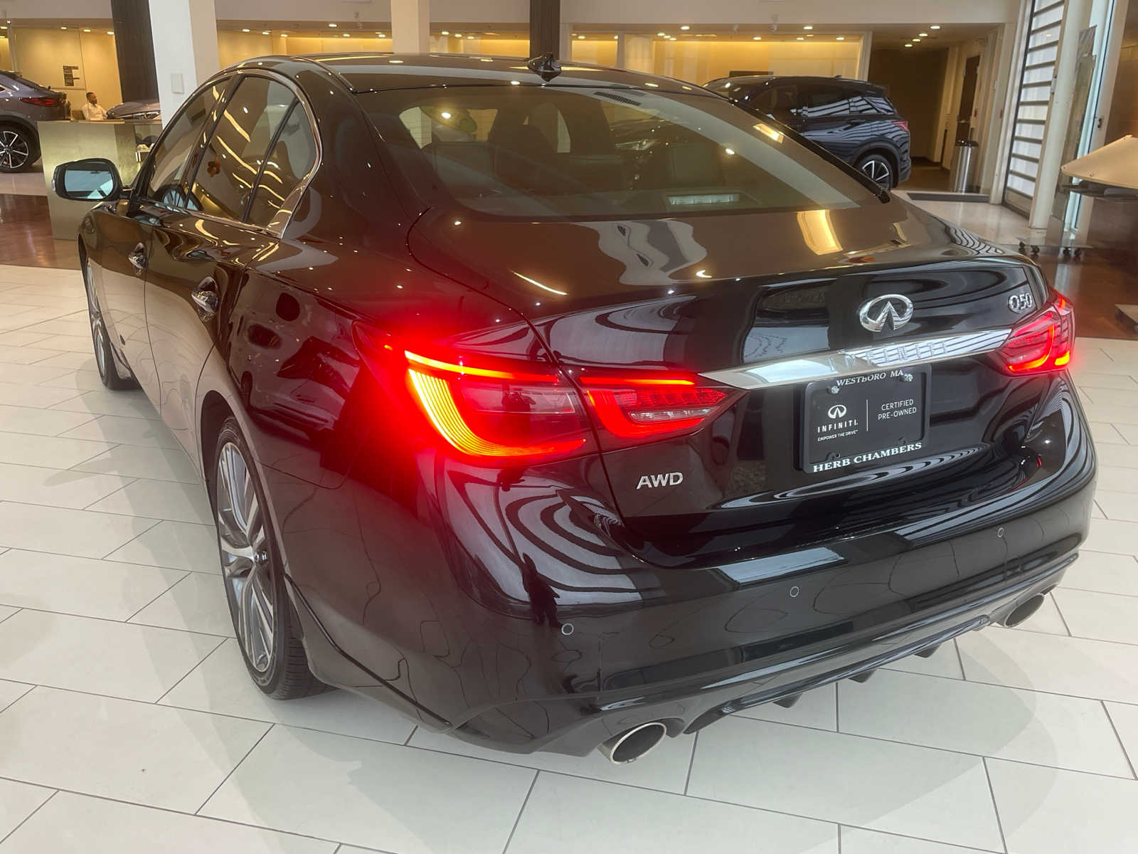 used 2022 INFINITI Q50 car, priced at $33,998