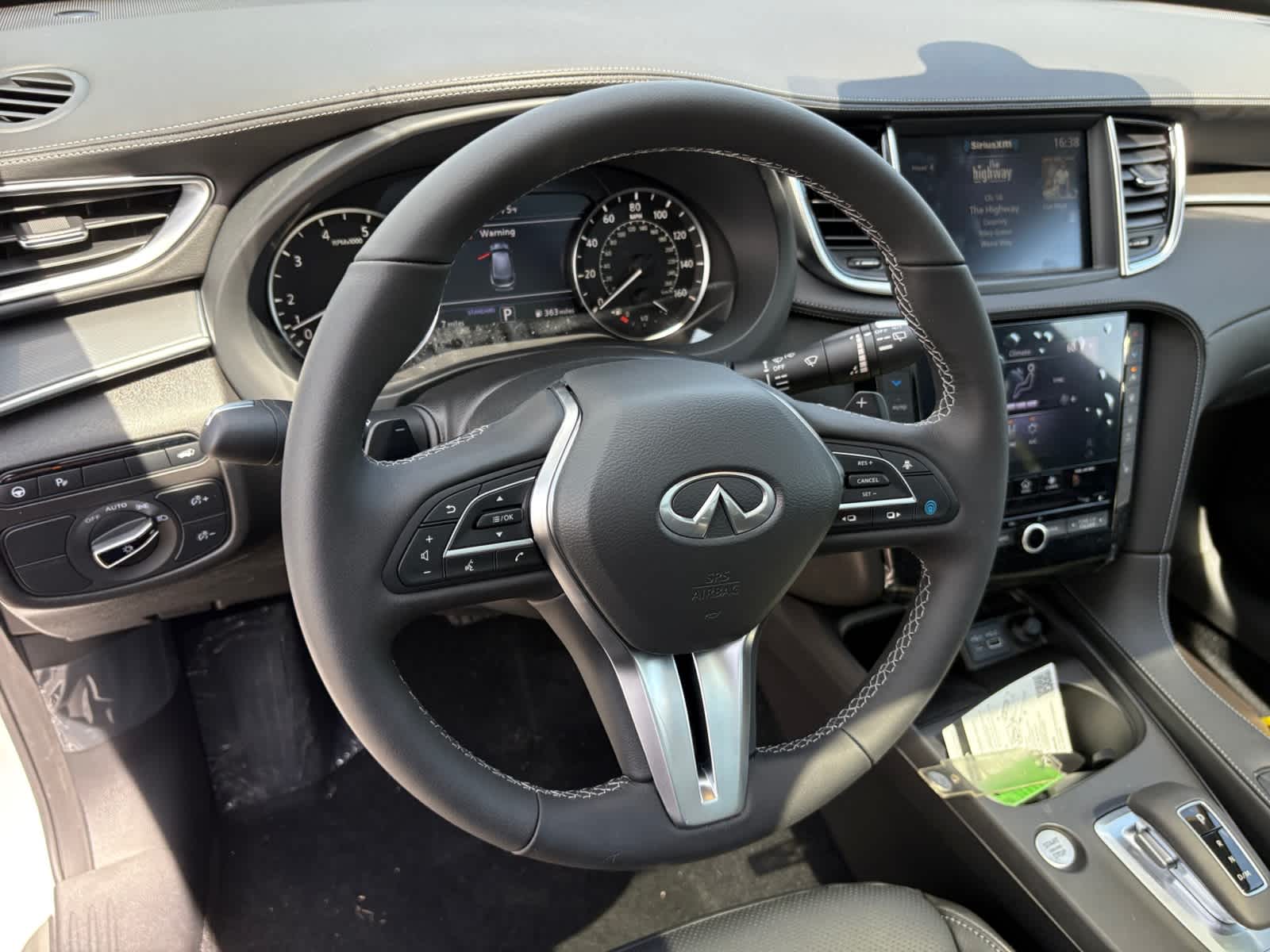 new 2025 INFINITI QX50 car, priced at $47,318