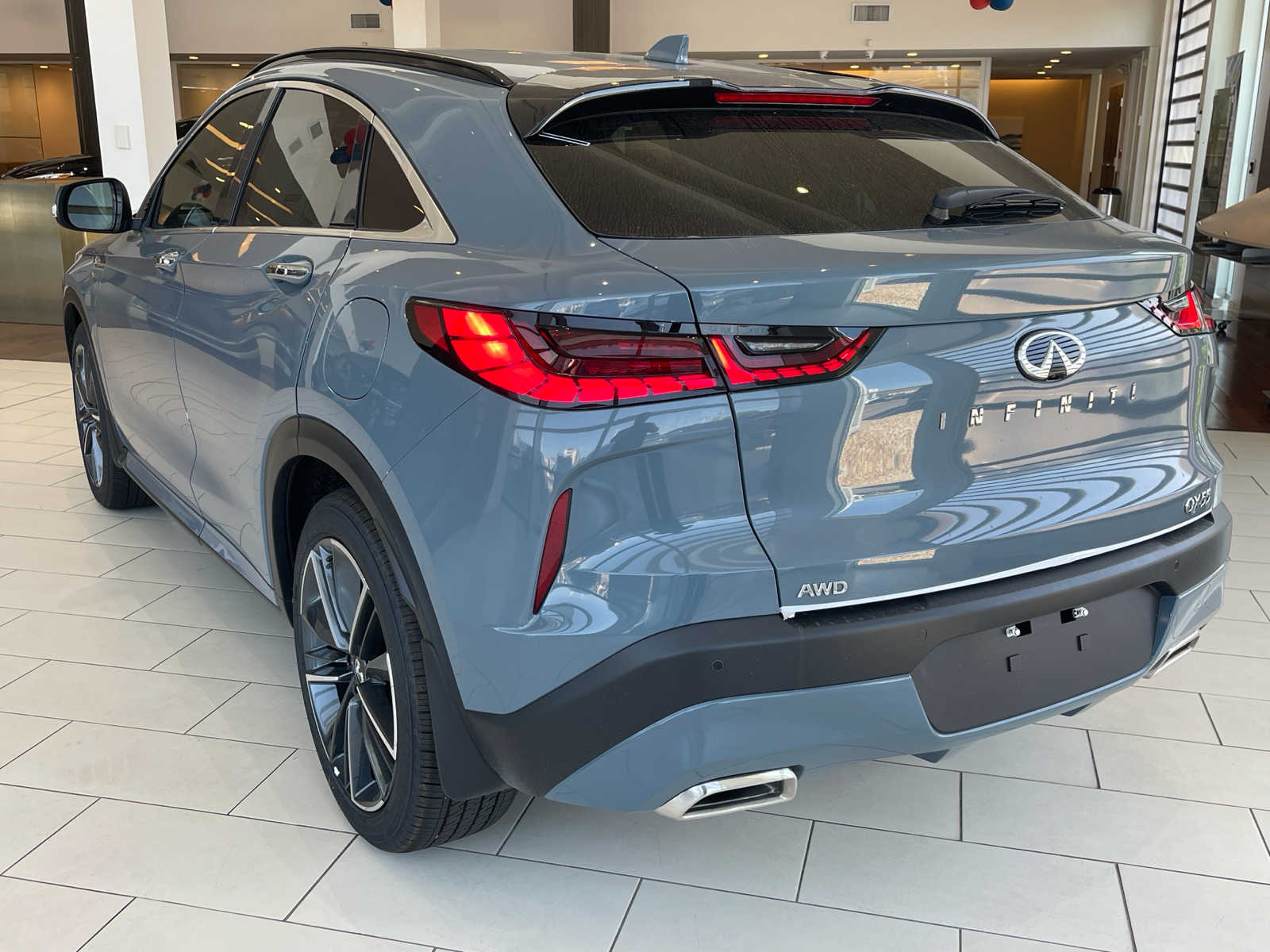 new 2025 INFINITI QX55 car, priced at $49,580