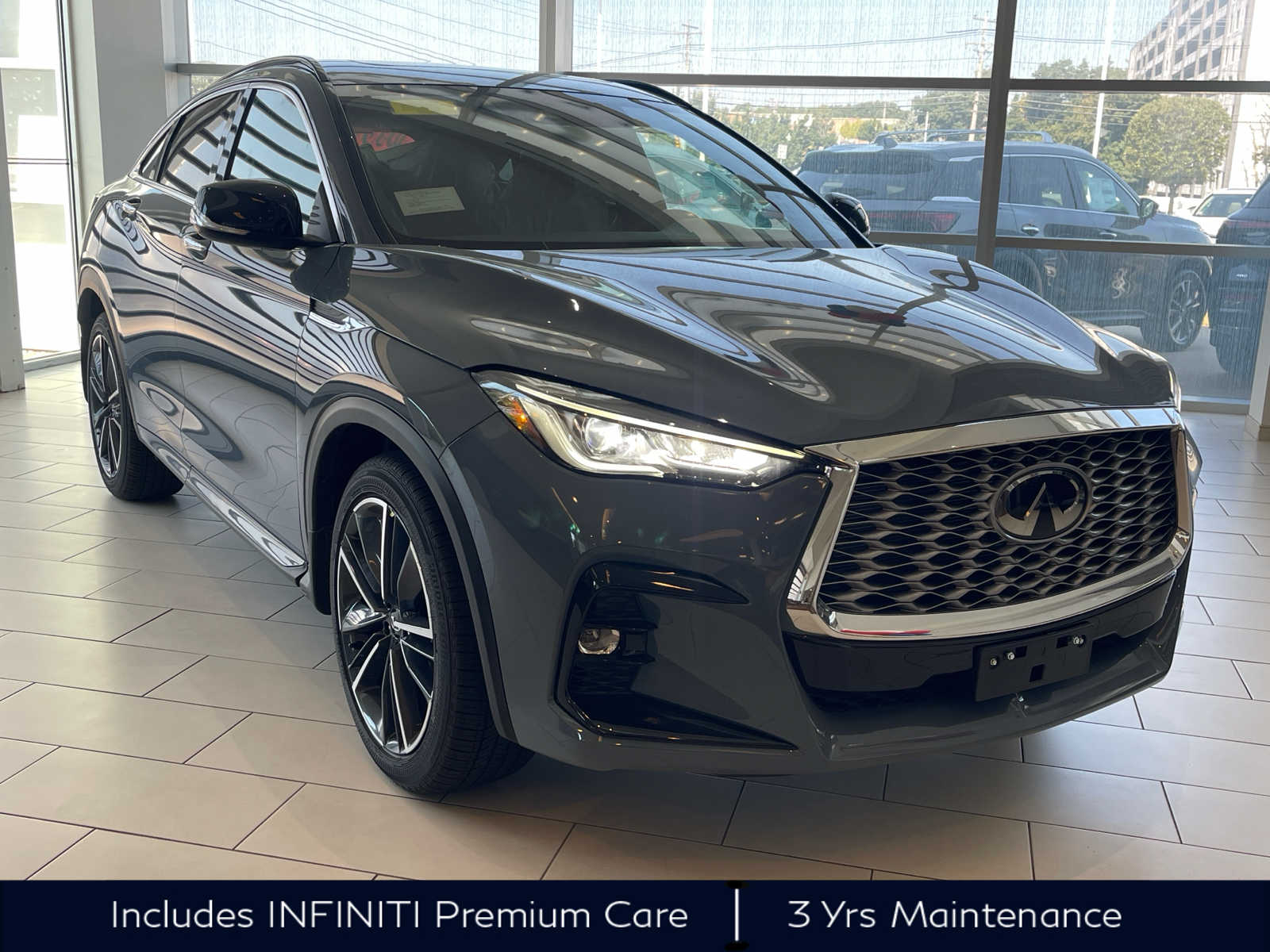 new 2025 INFINITI QX55 car, priced at $49,580