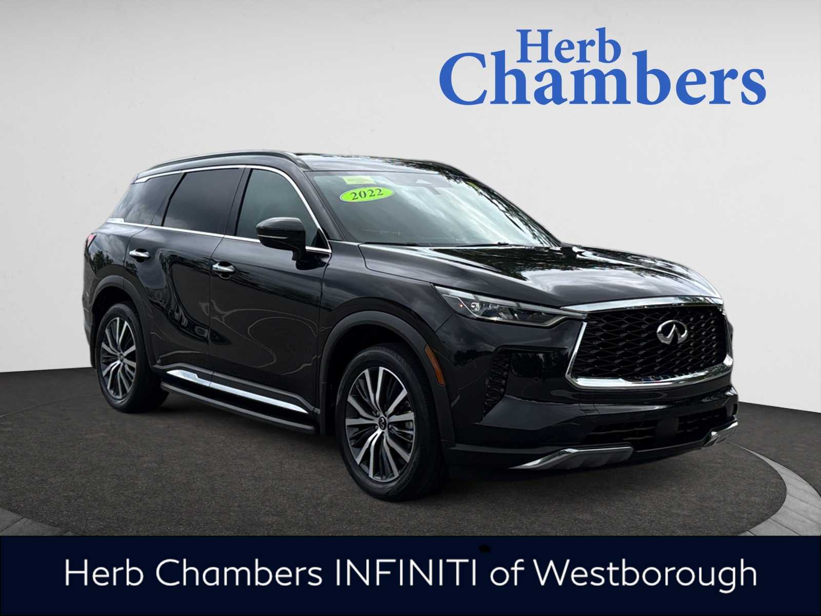used 2022 INFINITI QX60 car, priced at $47,998