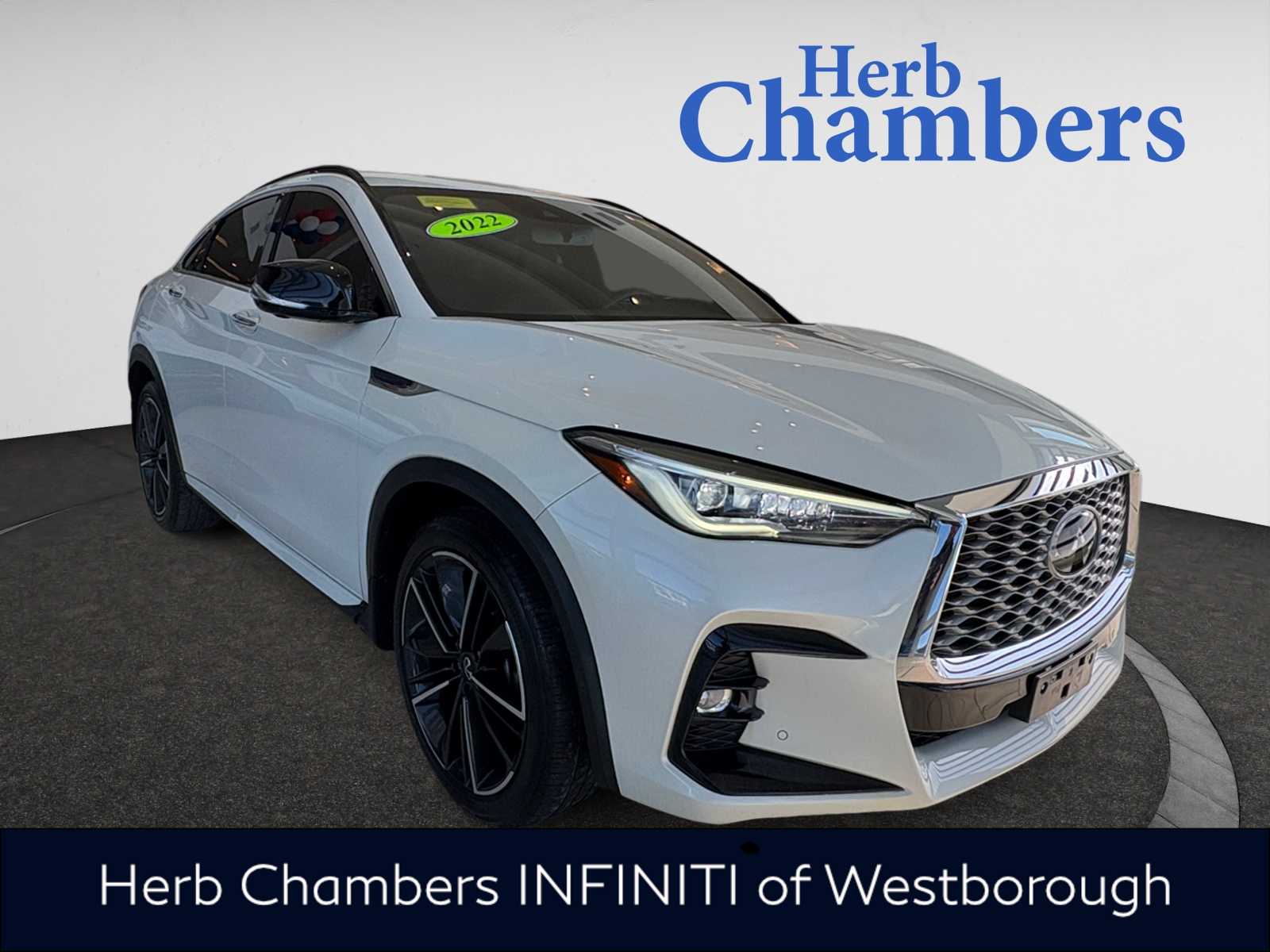 used 2022 INFINITI QX55 car, priced at $33,998