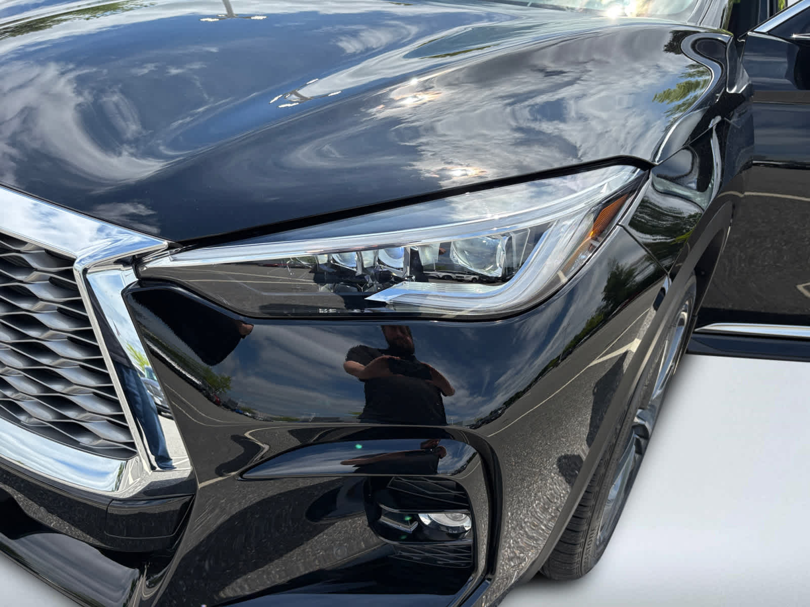 new 2025 INFINITI QX55 car, priced at $62,875