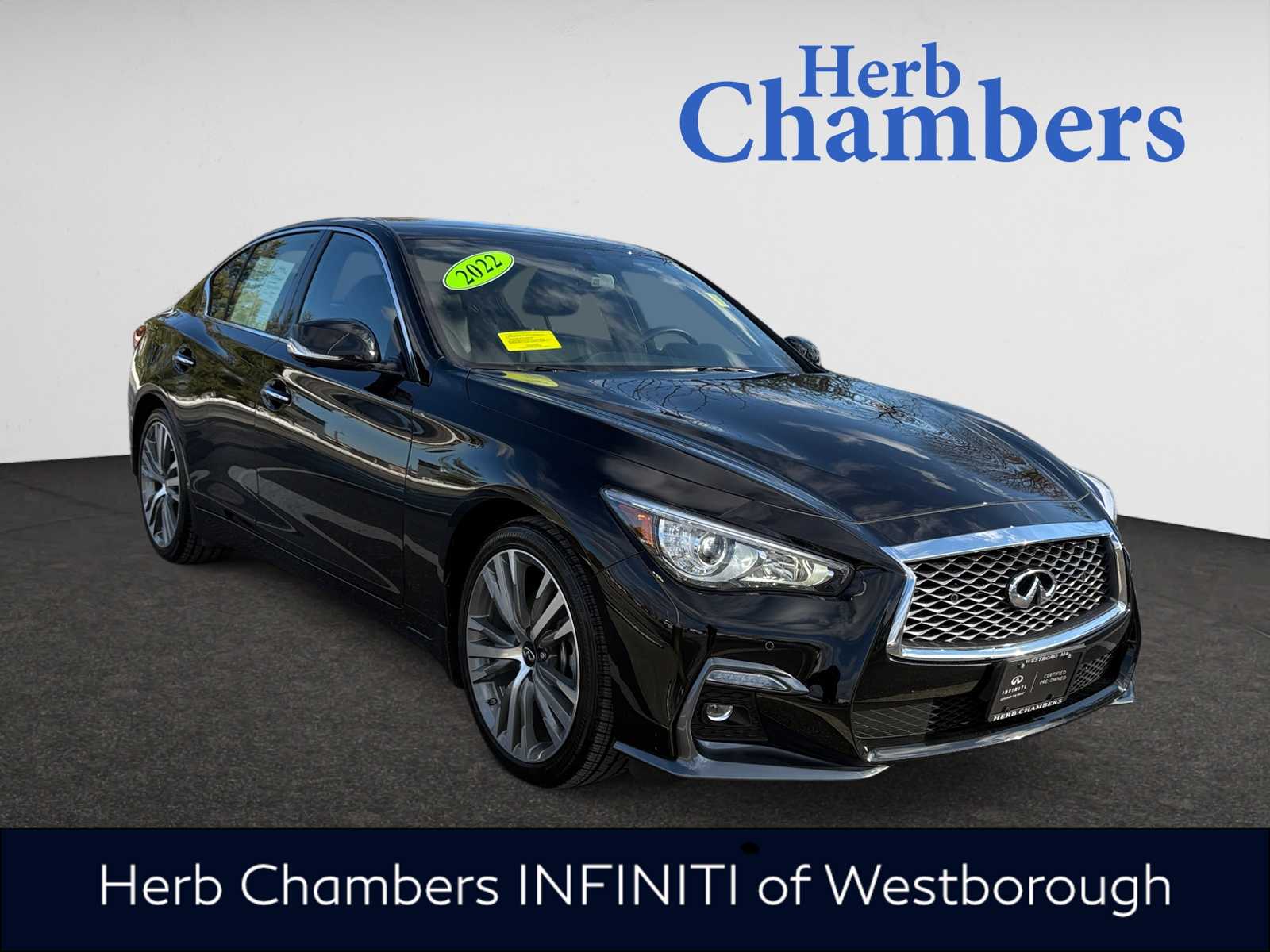 used 2022 INFINITI Q50 car, priced at $31,498