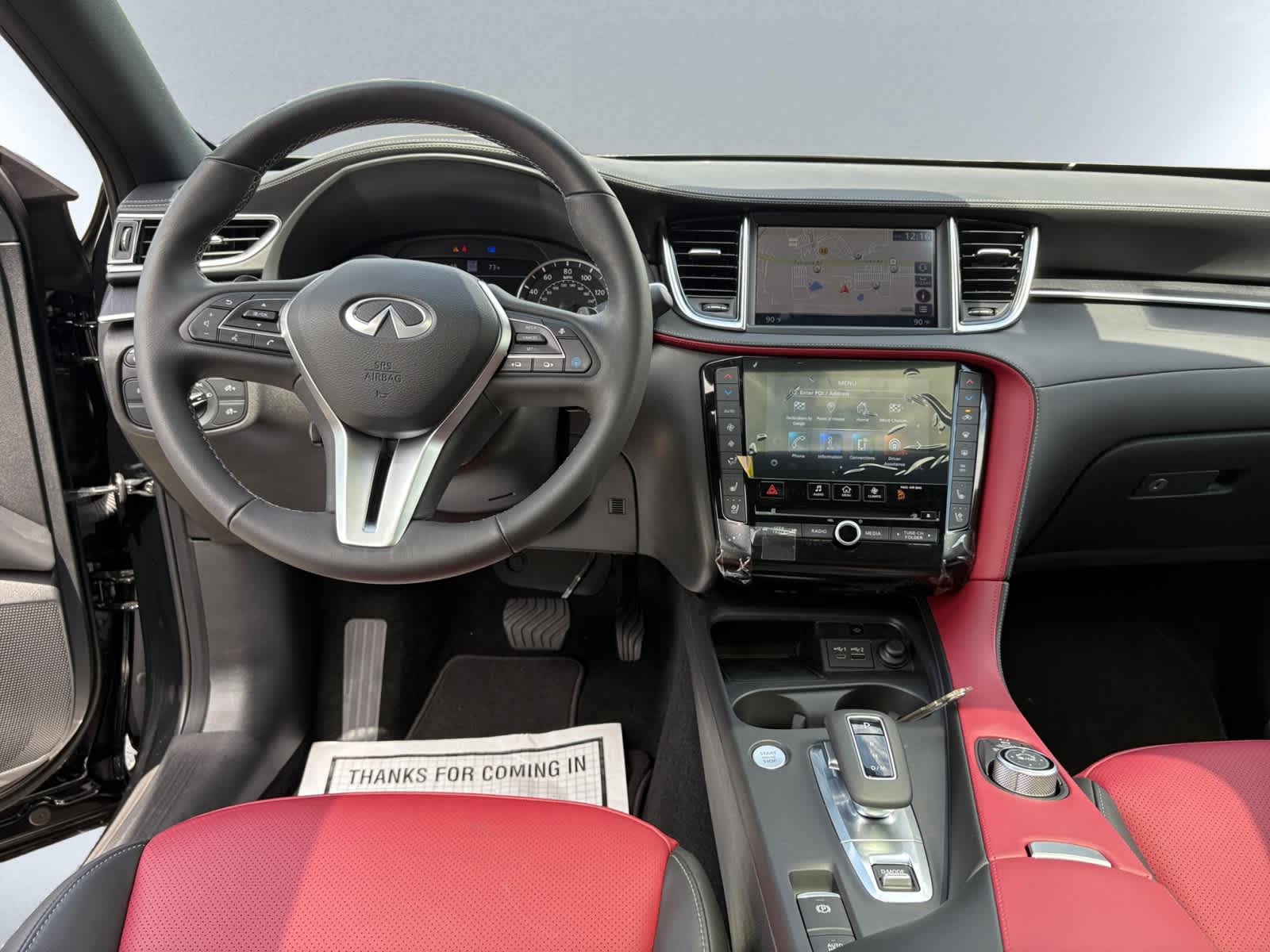 new 2025 INFINITI QX55 car, priced at $62,875