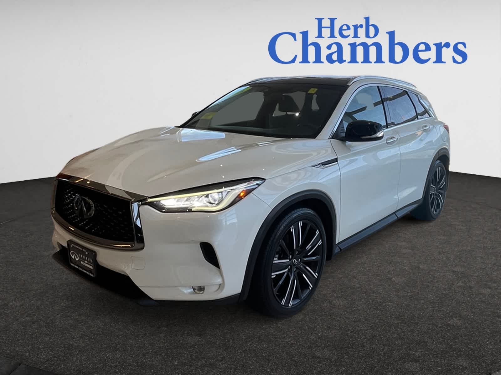 used 2021 INFINITI QX50 car, priced at $27,498