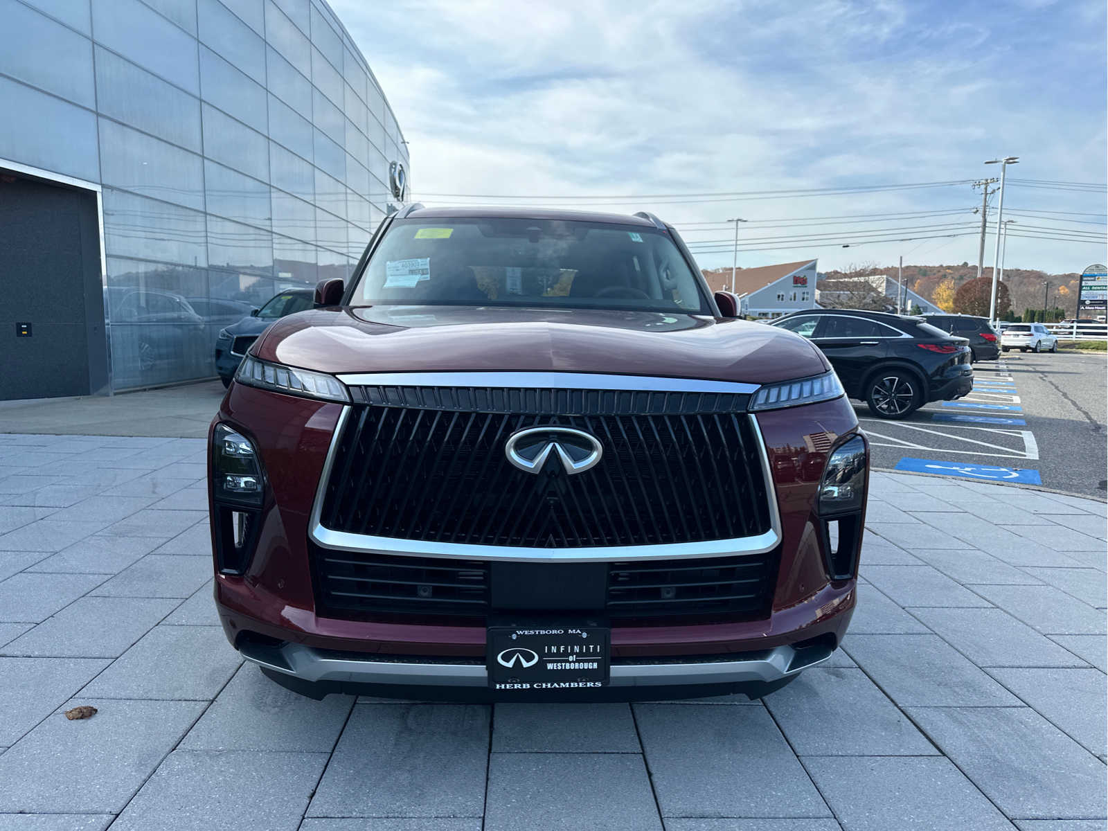 new 2025 INFINITI QX80 car, priced at $92,732