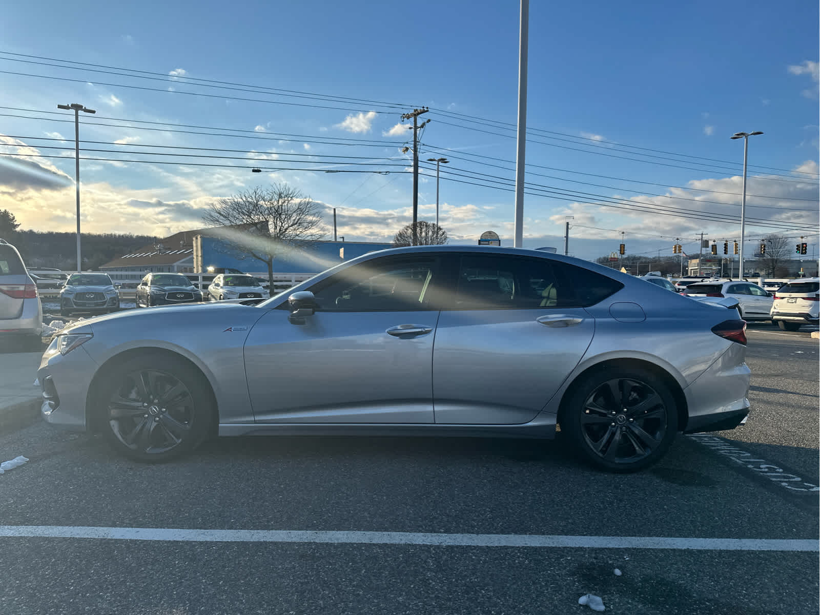 used 2021 Acura TLX car, priced at $30,998