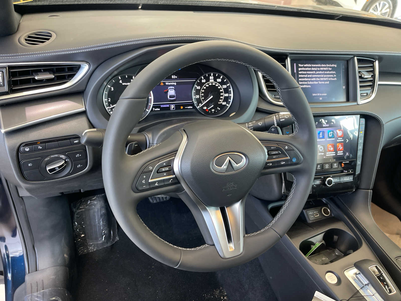 new 2025 INFINITI QX55 car, priced at $48,919