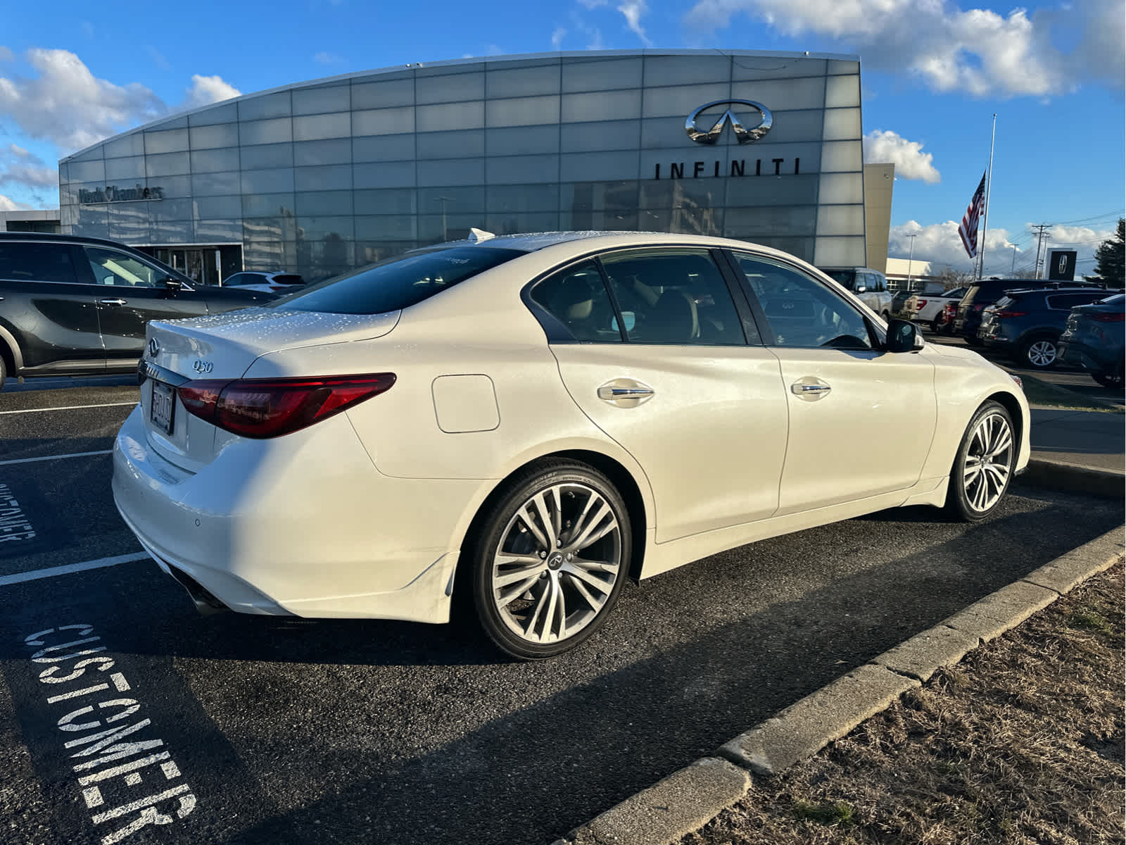 used 2023 INFINITI Q50 car, priced at $36,898