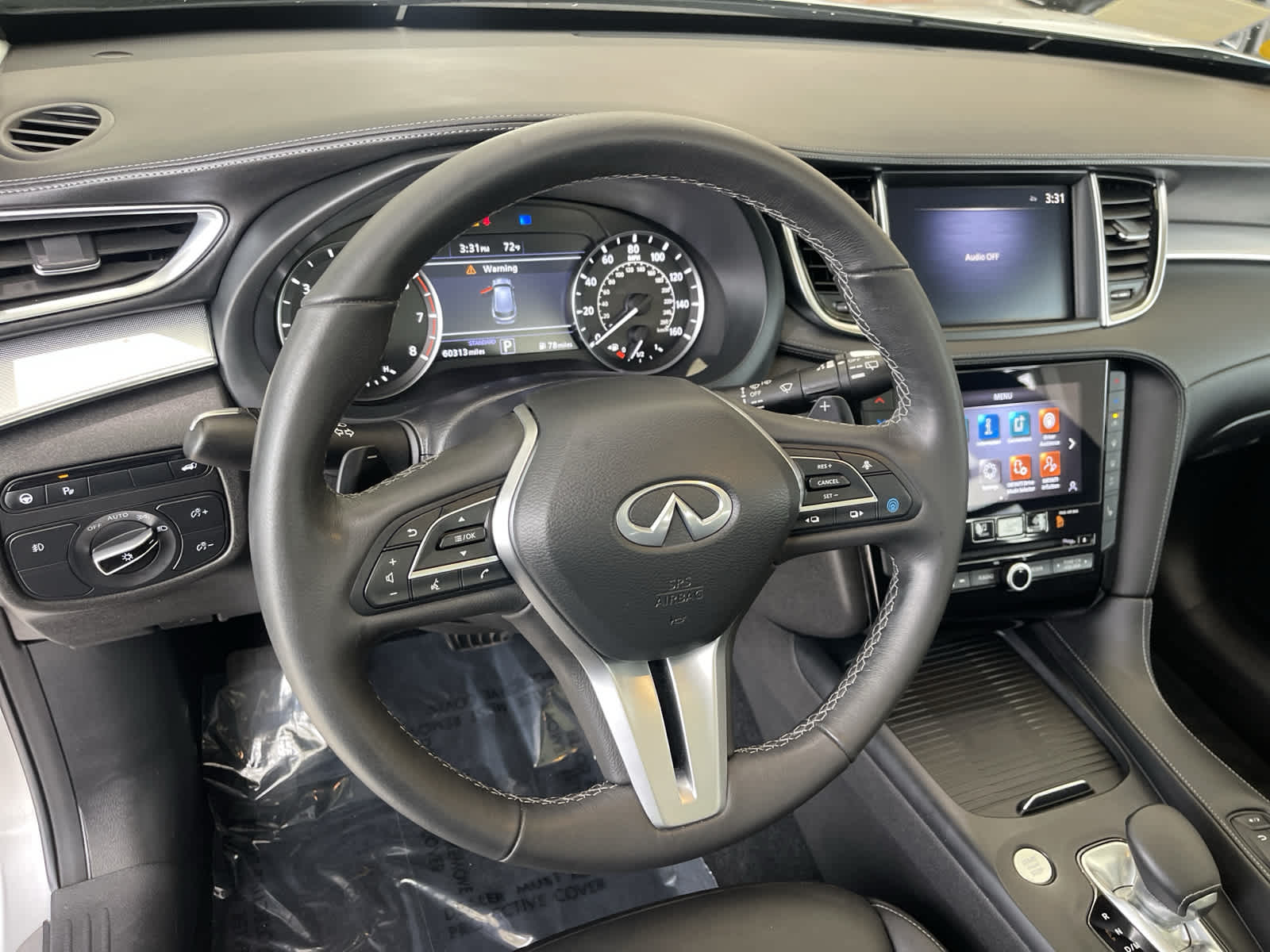 used 2021 INFINITI QX50 car, priced at $21,498