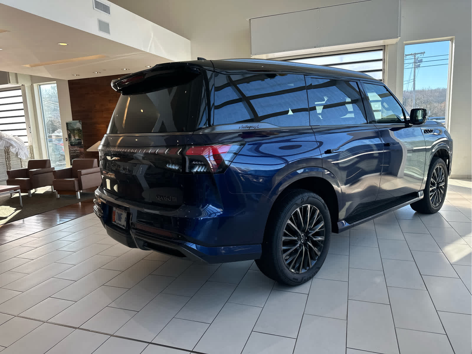 new 2025 INFINITI QX80 car, priced at $112,590