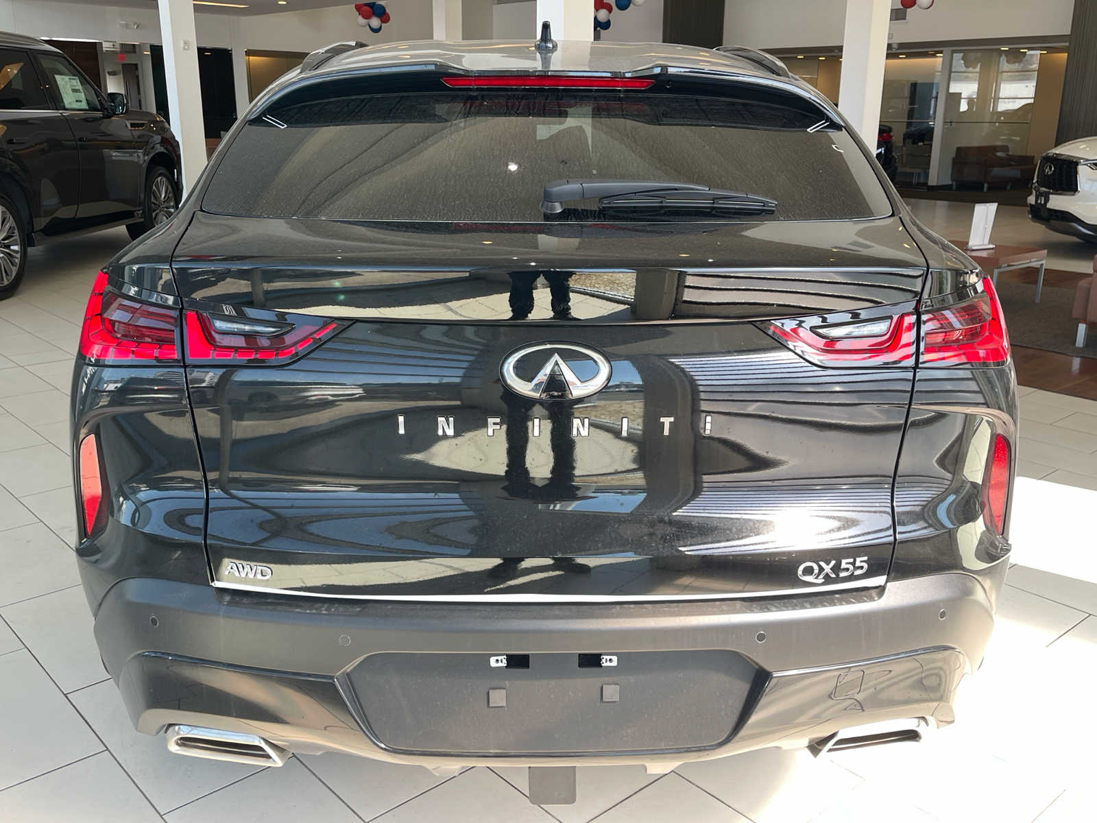 new 2025 INFINITI QX55 car, priced at $59,078