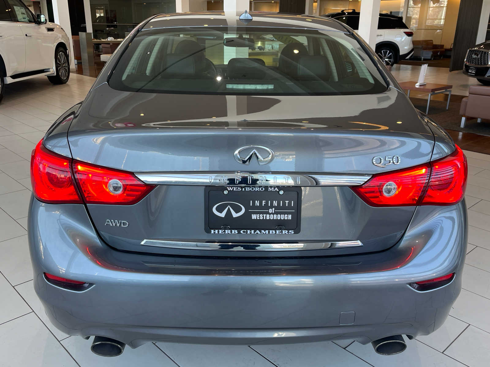 used 2016 INFINITI Q50 car, priced at $17,998