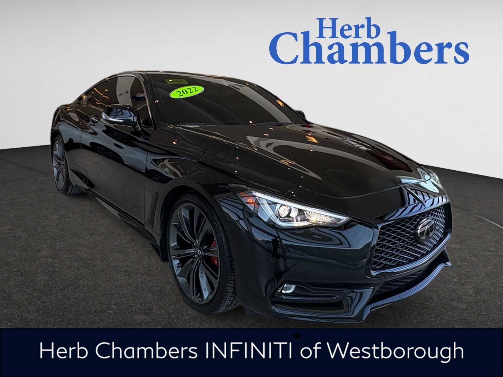 used 2022 INFINITI Q60 car, priced at $46,998