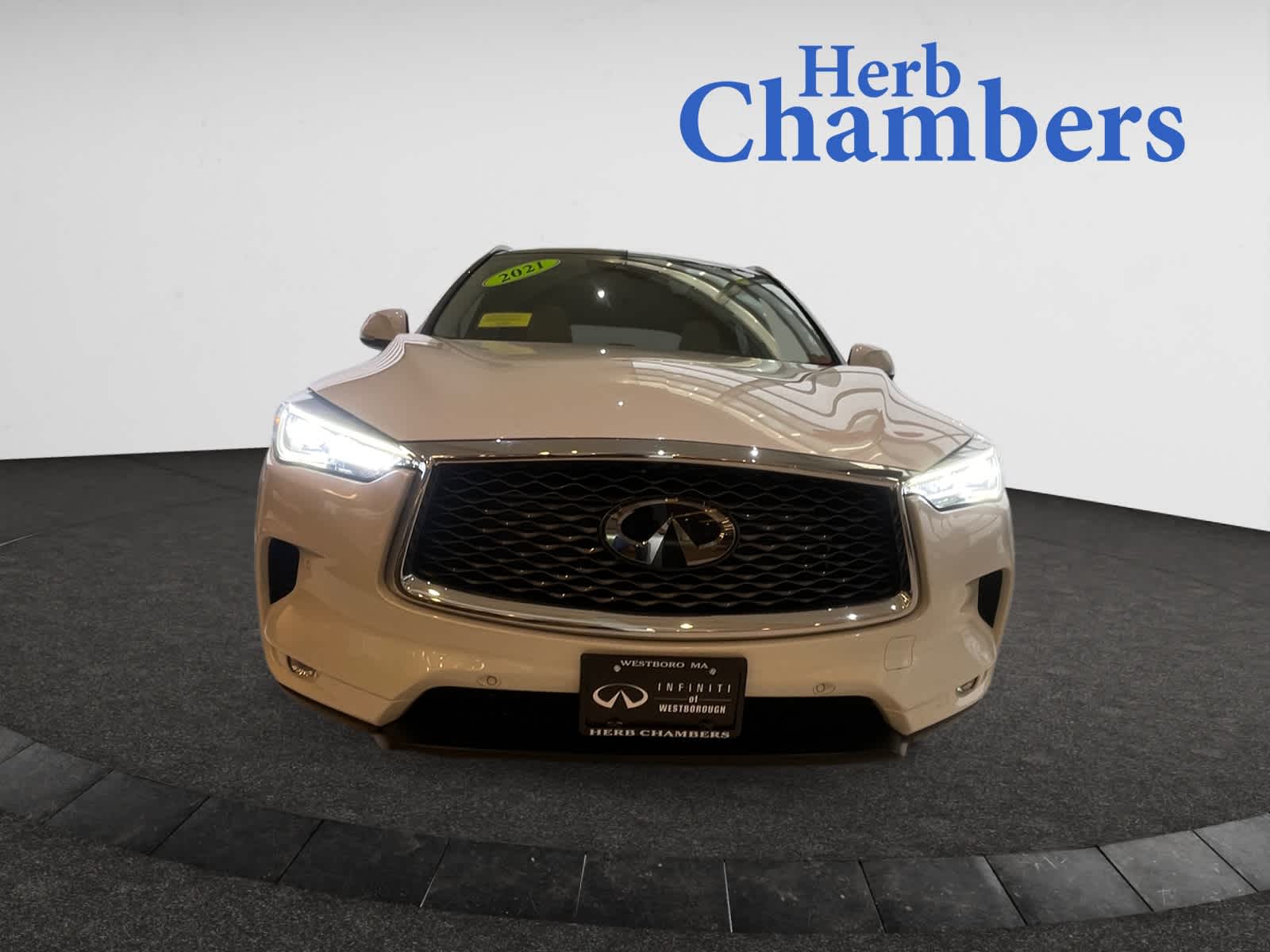 used 2021 INFINITI QX50 car, priced at $28,298