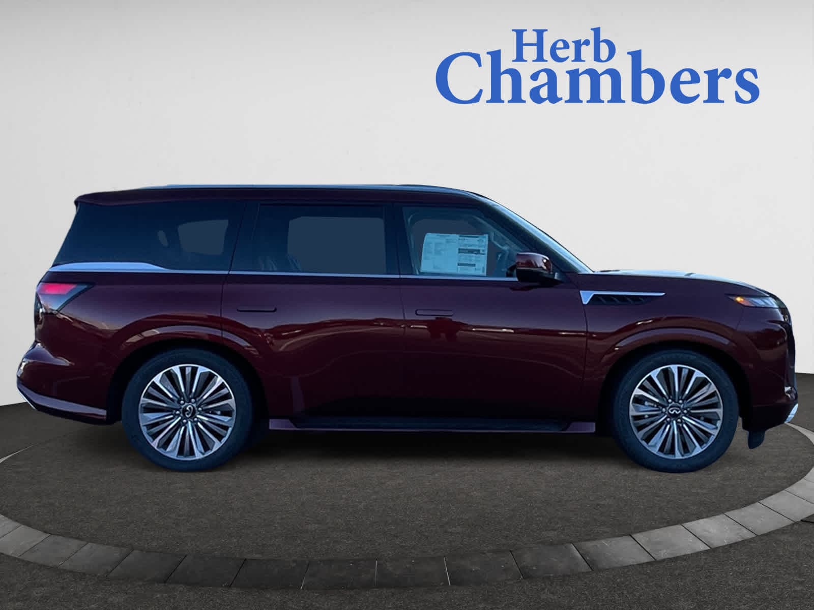 new 2025 INFINITI QX80 car, priced at $90,201