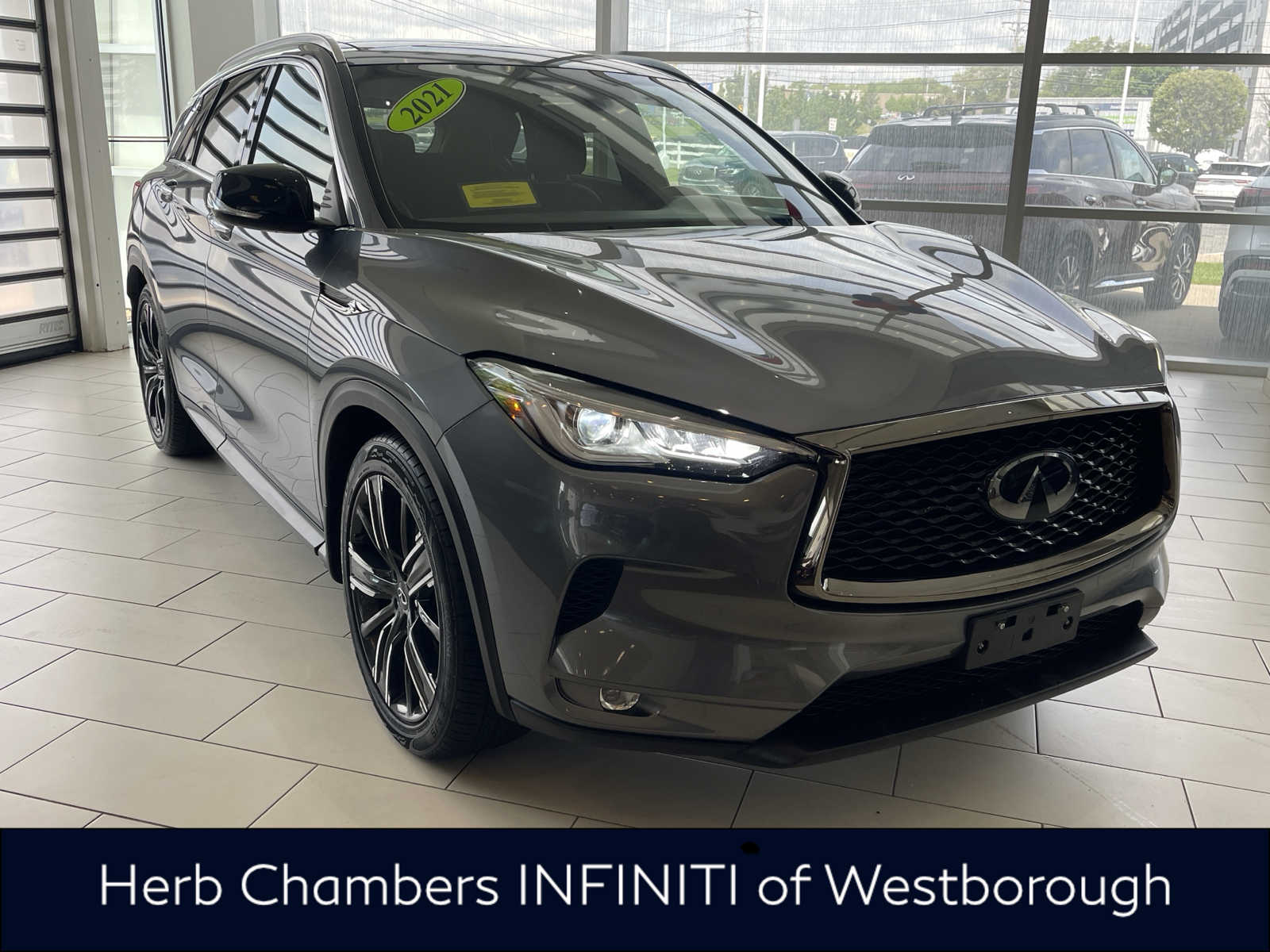 used 2021 INFINITI QX50 car, priced at $31,998