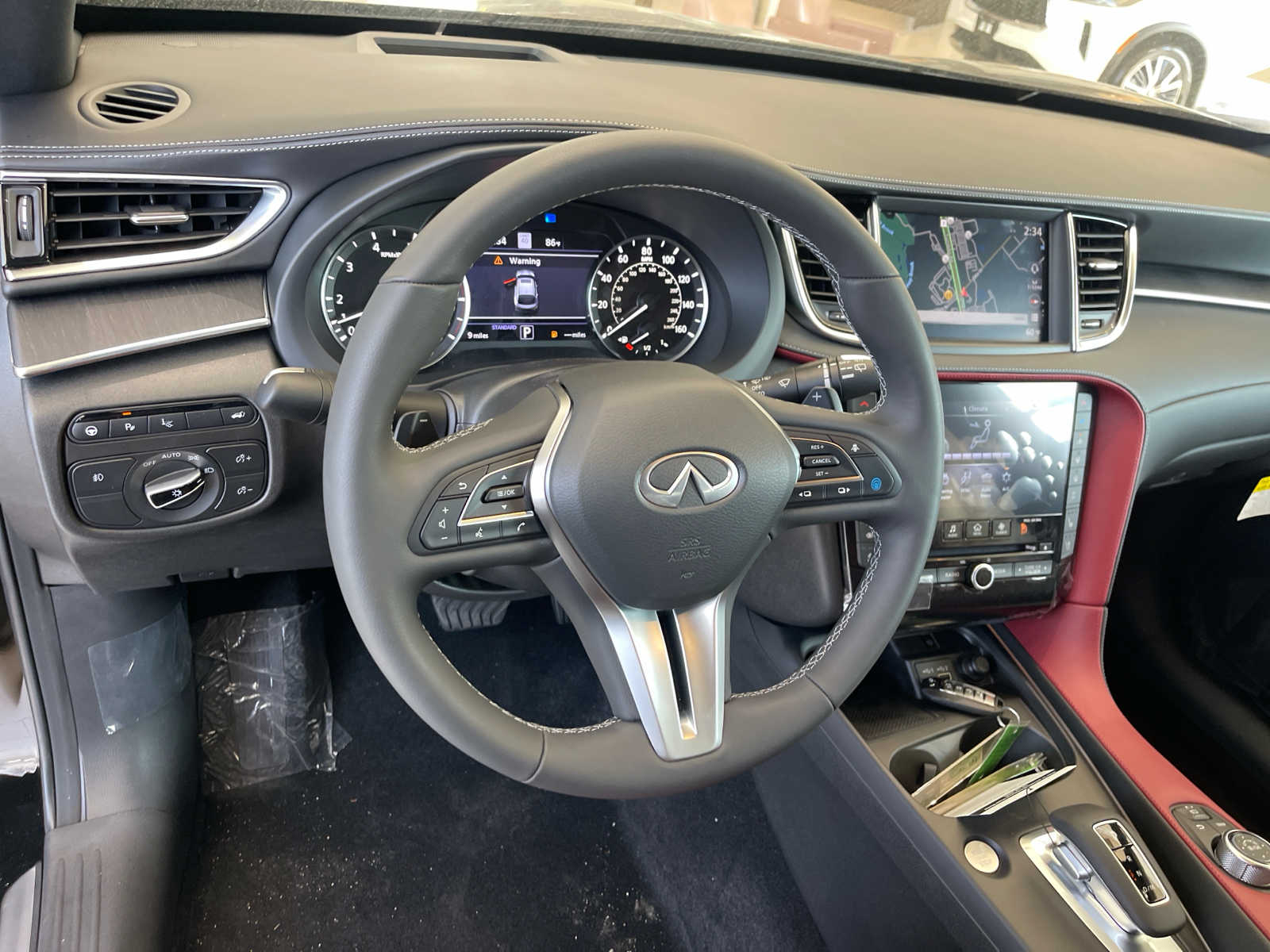 new 2025 INFINITI QX55 car, priced at $59,078