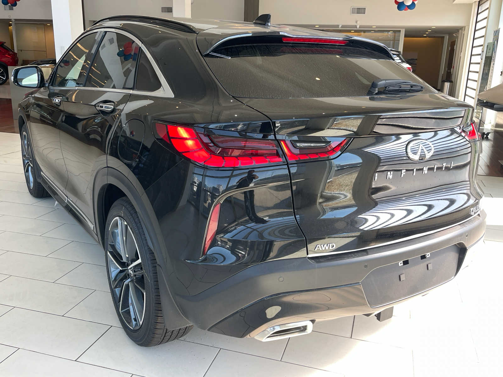 new 2025 INFINITI QX55 car, priced at $59,078