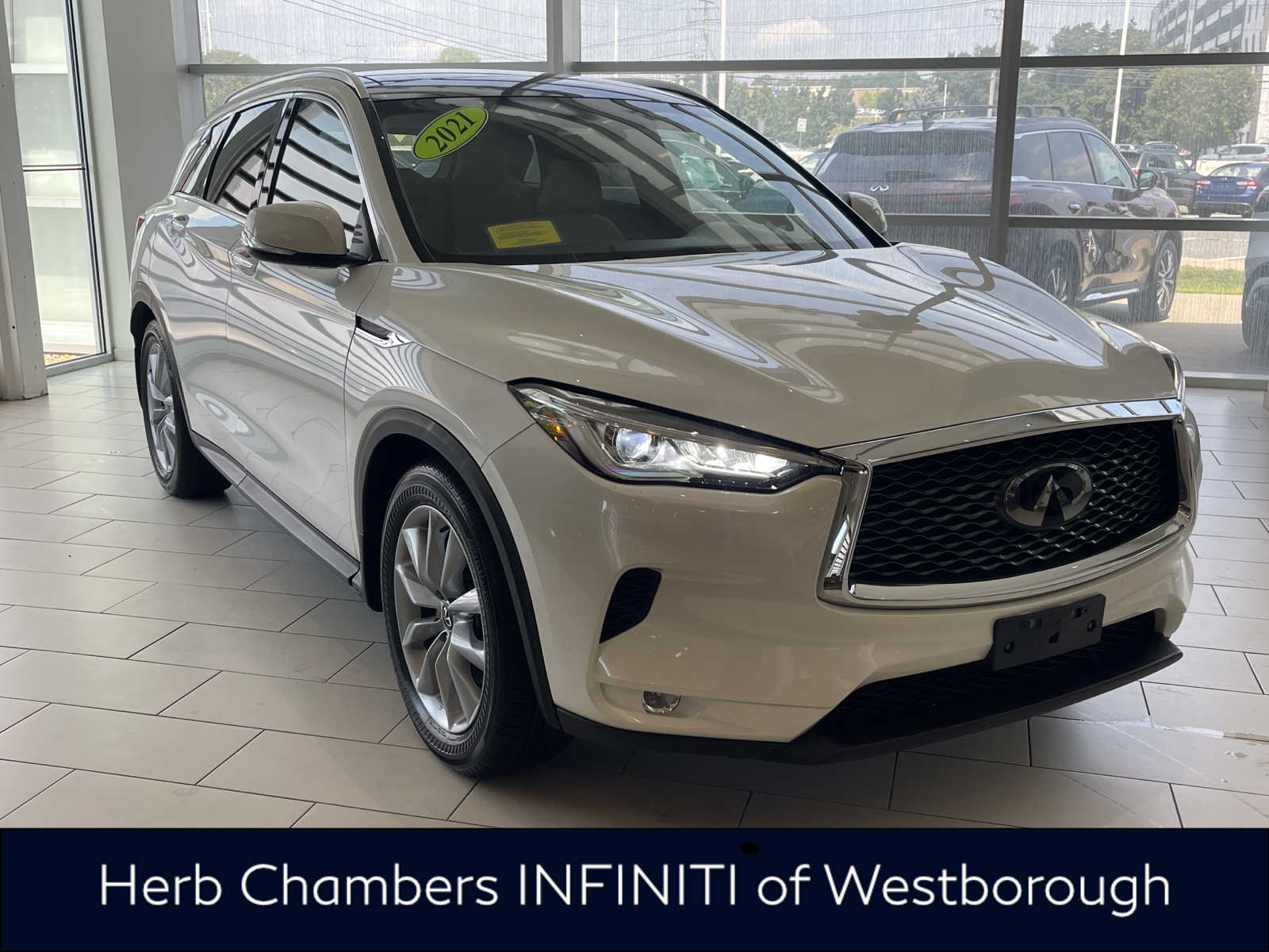 used 2021 INFINITI QX50 car, priced at $28,998