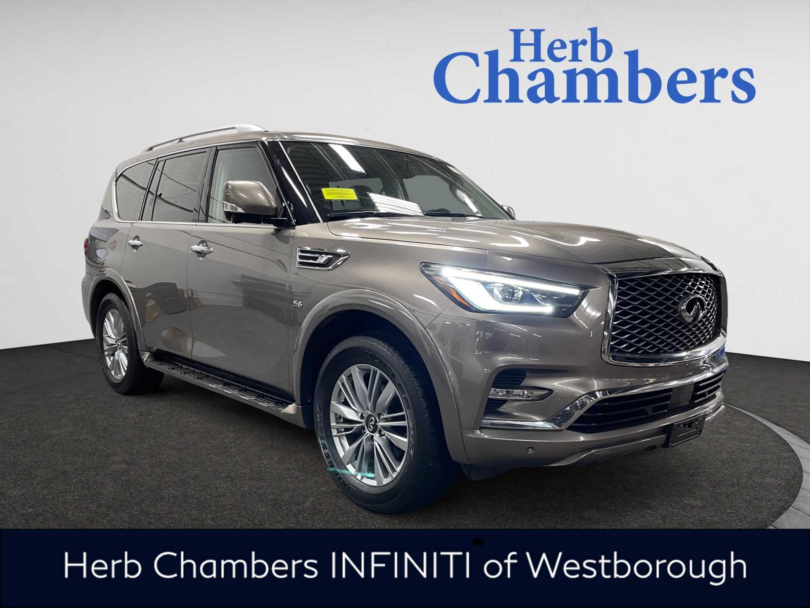 used 2019 INFINITI QX80 car, priced at $27,998